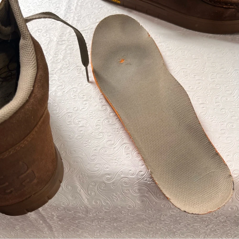 Vintage IPATH Mens US CATS Skateboarding Shoes Tan Suede Chukka Boot Size 11.5